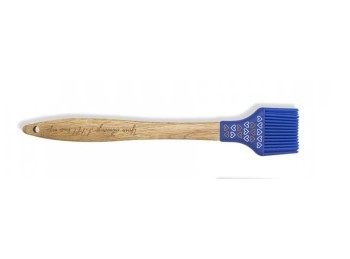 Pincel De Silicona Mango De Madera