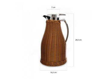 Jarra termica Sakura ratan Dark 1L