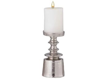 Candelabro aluminio 18 x 9 cm