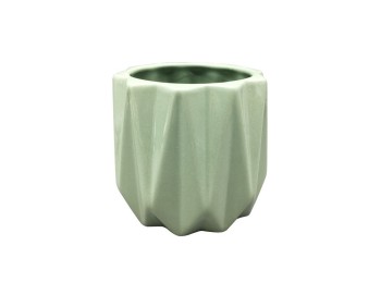 Maceta de cerámica Aqua 9 x 9 x 8 cm