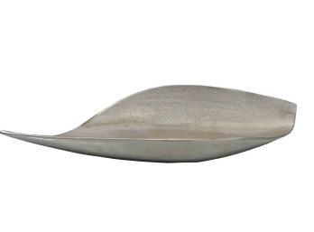 Centro deco aluminio hoja lisa