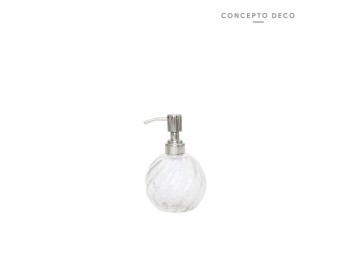Dispenser Esfera Vidrio Transparente