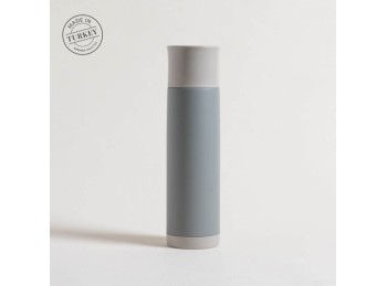 Termo De Acero Inoxidable Gris