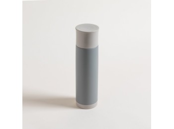 Termo De Acero Inoxidable Gris