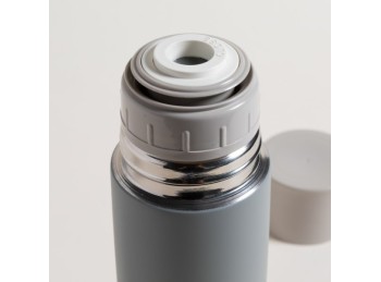 Termo De Acero Inoxidable Gris