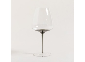 Copa Fondo Y Tallo Negro 500 Ml