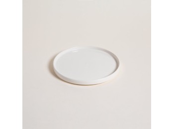 Plato De Postre Net Crema 21 Cm
