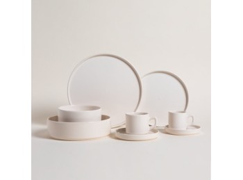 Plato De Postre Net Crema 21 Cm