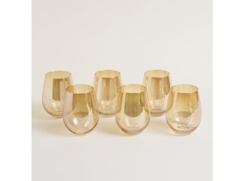 Vasos Bombé Doré 500 Ml