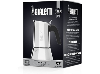 Bialetti Venus Box Cafetera Italiana 0,3 L Plata