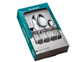 Kremer Paris | Set x24 cubiertos Silver