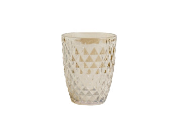 Vasos Bajos Color Champagne Diamante 250 Ml