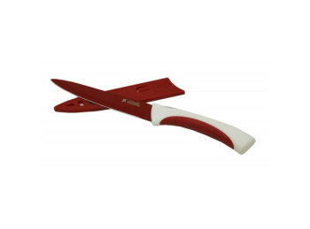 Cuchillo Acero Rojo 25Cm