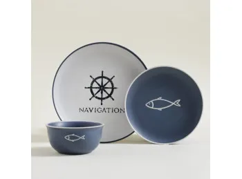 Plato De Ceramica Navigation 20 Cm