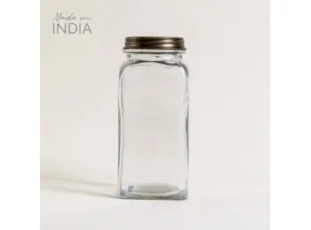 Frasco Cuadrado De Vidrio 1,5L