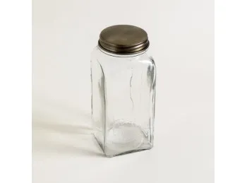 Frasco Cuadrado De Vidrio 1,5L