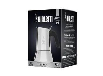 Bialetti Venus Box Cafetera Italiana 0,5 L Plata