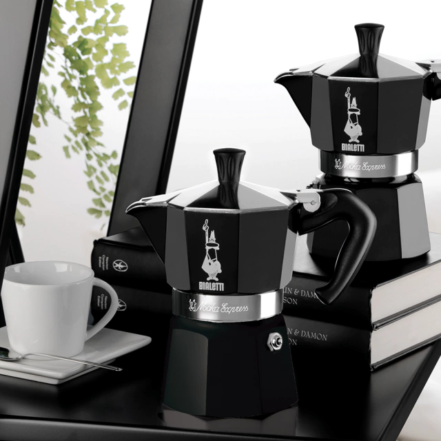 Cafetera Moka Express Negra 6TZ