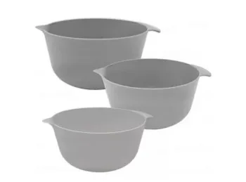 Bowl Gris Batidor Con Pico 3L