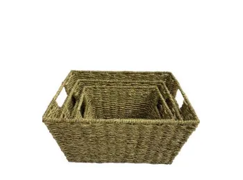 Canasta Natural 35cm x 27cm x18cm
