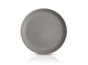 Plato Postre Con Borde Satin