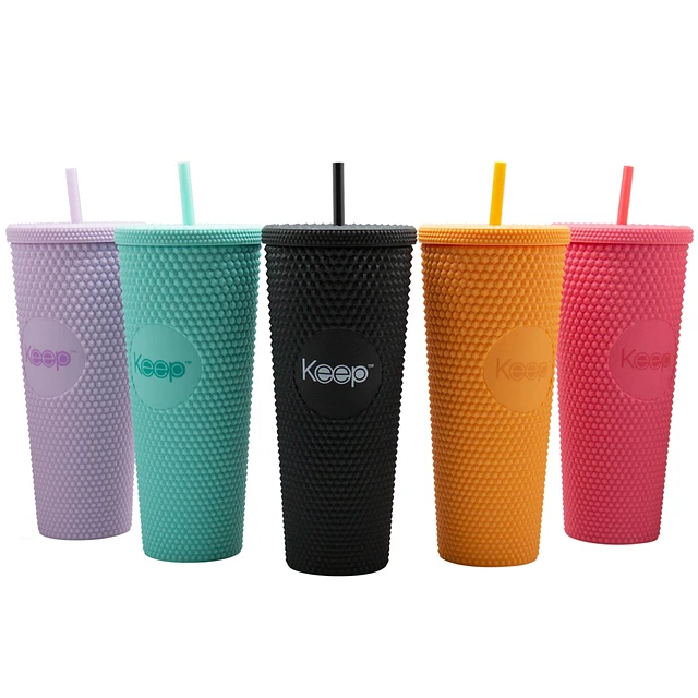 Vaso Tumbler Con Bombilla Keep 710 Ml