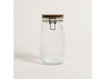 Frasco Hermético Rayas 1500ML