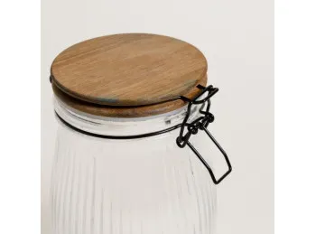 Frasco Hermético Rayas 1500ML
