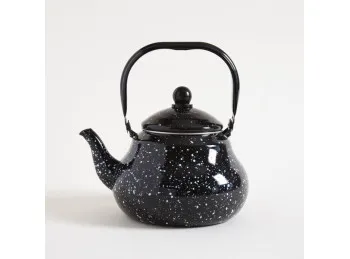 Pava Enamel Negra Salpicre 2L