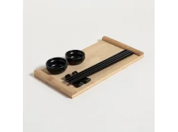 Set de Sushi para 2 Bamboo y Porcelana