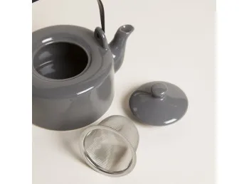 Tetera de Cerámica Lao She Recta 