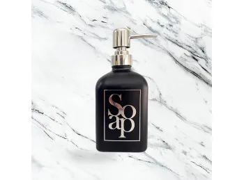 Dispenser de Jabón Líquido Soap Negro
