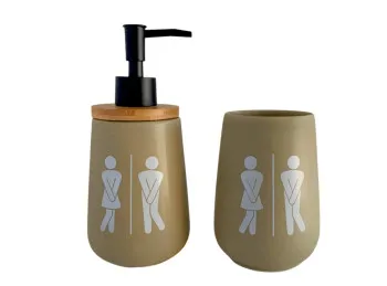 Dispenser de Jabón Líquido Lissy Visón