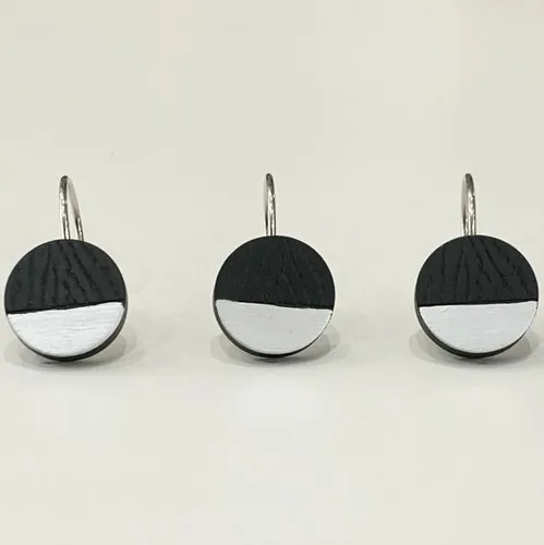 Ganchos Baño Lunar Plata