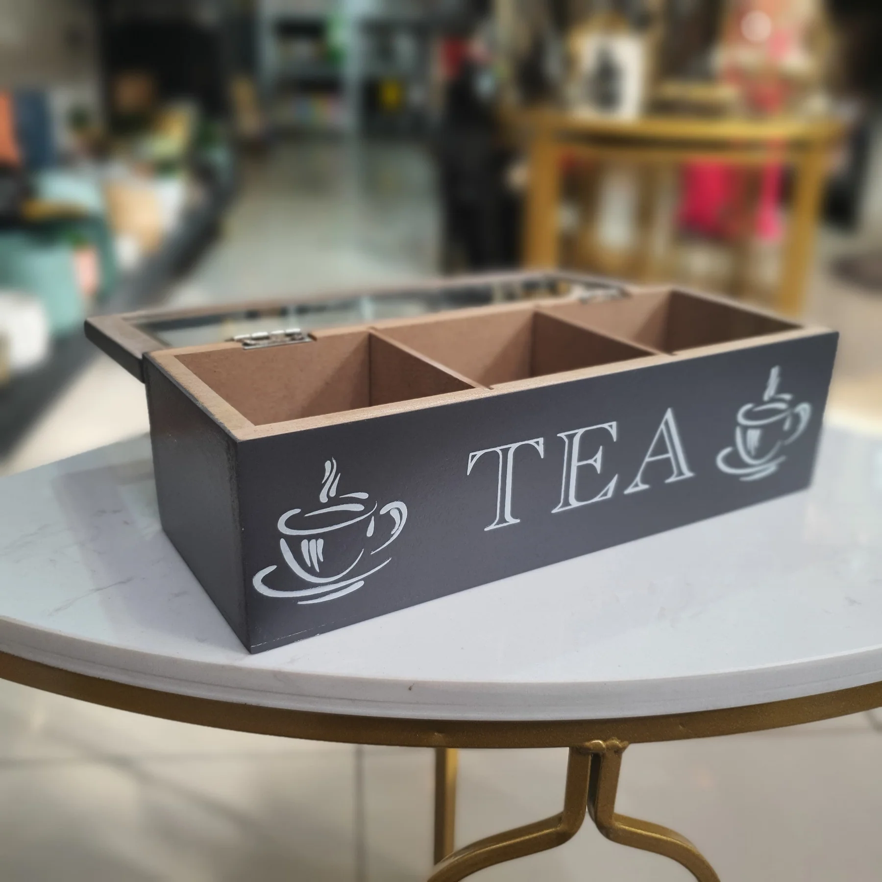 Caja de Té x 3 Divisiones 