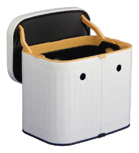 Tacho de Basura Blanco 4L