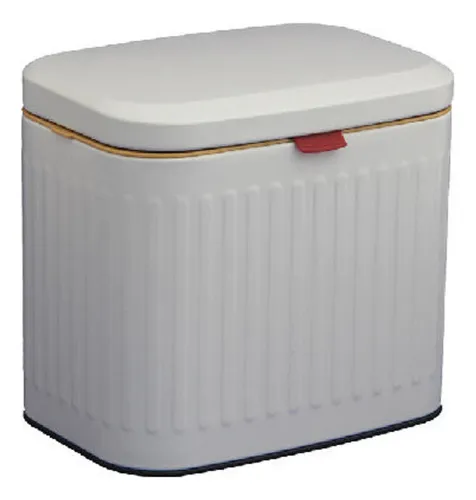 Tacho de Basura Blanco 4L