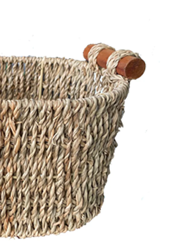 Canasto con Manija Mediano 37x22x15